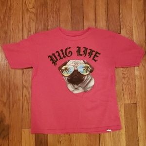Boys Pug Life Tshirt